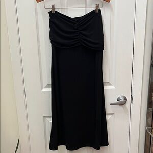 Ocean Dream  Black Swim Coverup Dress or Skirt